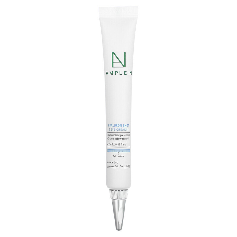 

AMPLE:N, Hyaluron Shot, крем для кожи вокруг глаз, 25 мл (0,84 жидк. Унции)
