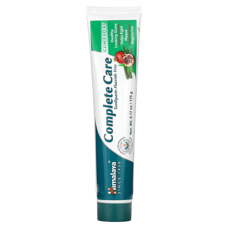 

Himalaya, Зубная паста Complete Care без фторидов, нима и граната, 175 г (6,17 унции)