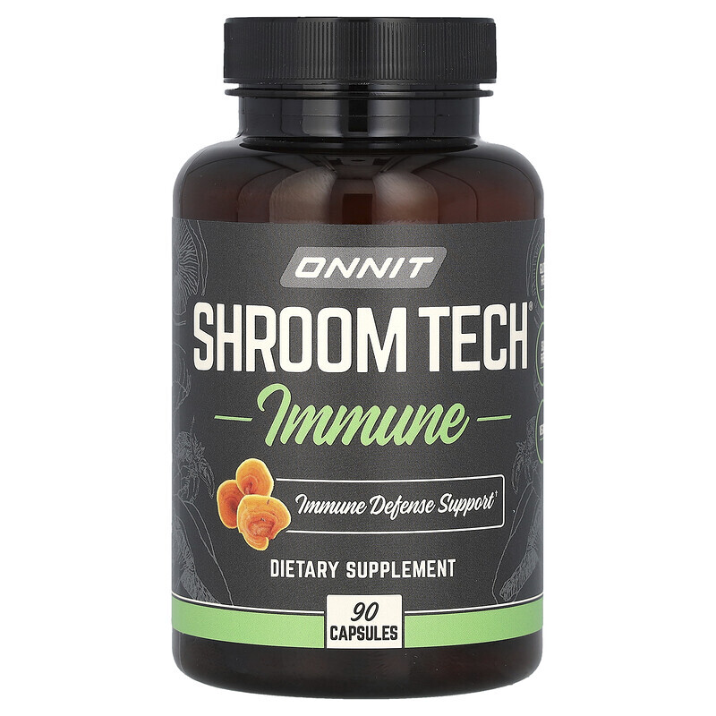 

Onnit, Shroom Tech Immune, 90 капсул