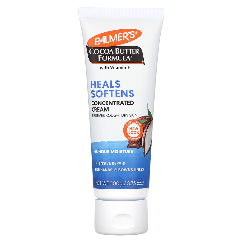 

Palmers, Cocoa Butter Formula with Vitamin E, Heals Softens Concentrated Cream, 3.75 oz (100 g)