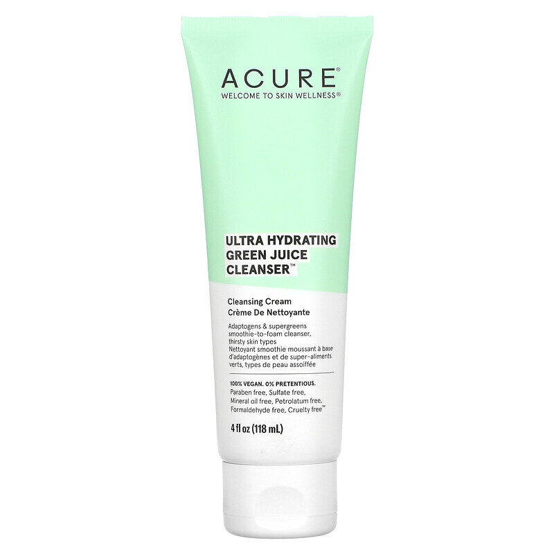 

ACURE, Ultra Hydrating, Green Juice Cleanser, 4 fl oz (118 ml)