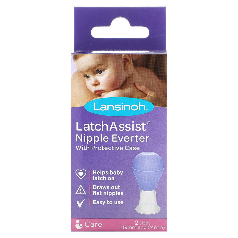 

Lansinoh, Latch Assist Nipple Everter с защитным футляром, 1 шт.