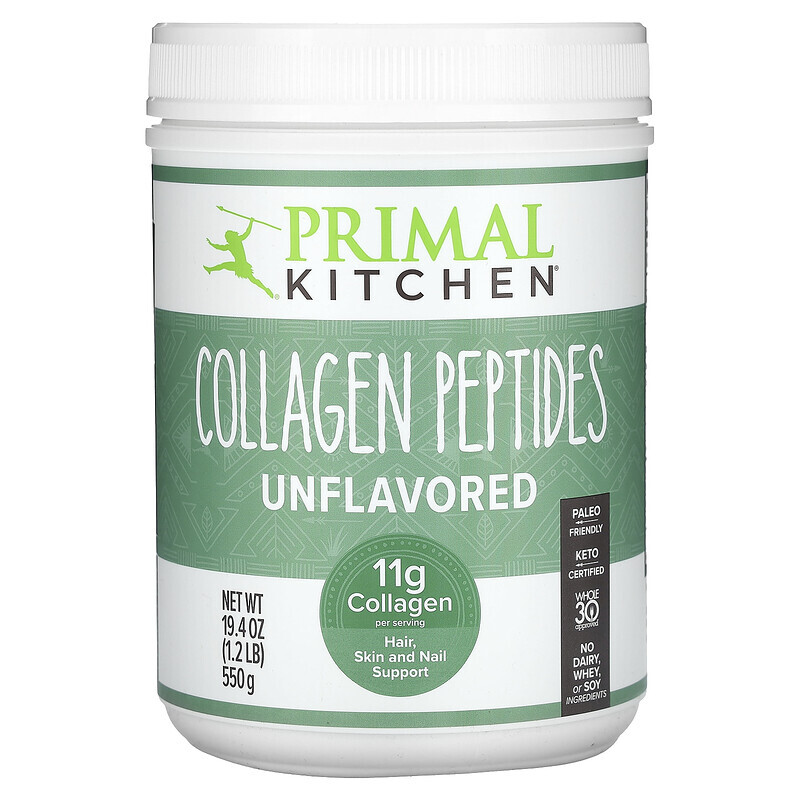 

Primal Kitchen, Collagen Peptides, Unflavored , 1.2 lb (550 g)