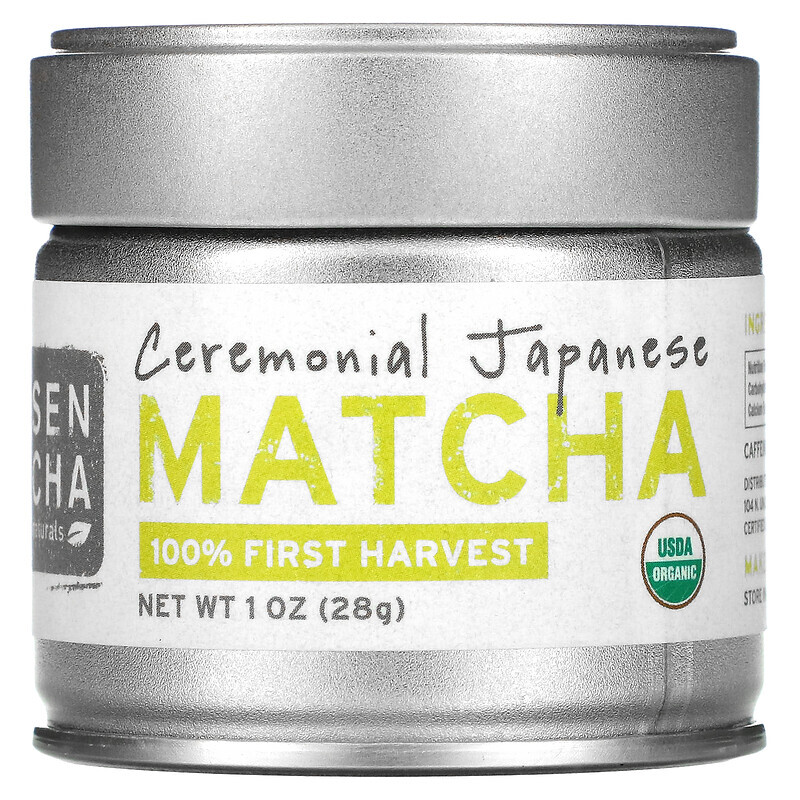 

Sencha Naturals, японский чай матча для церемоний, 28 г (1 унция)