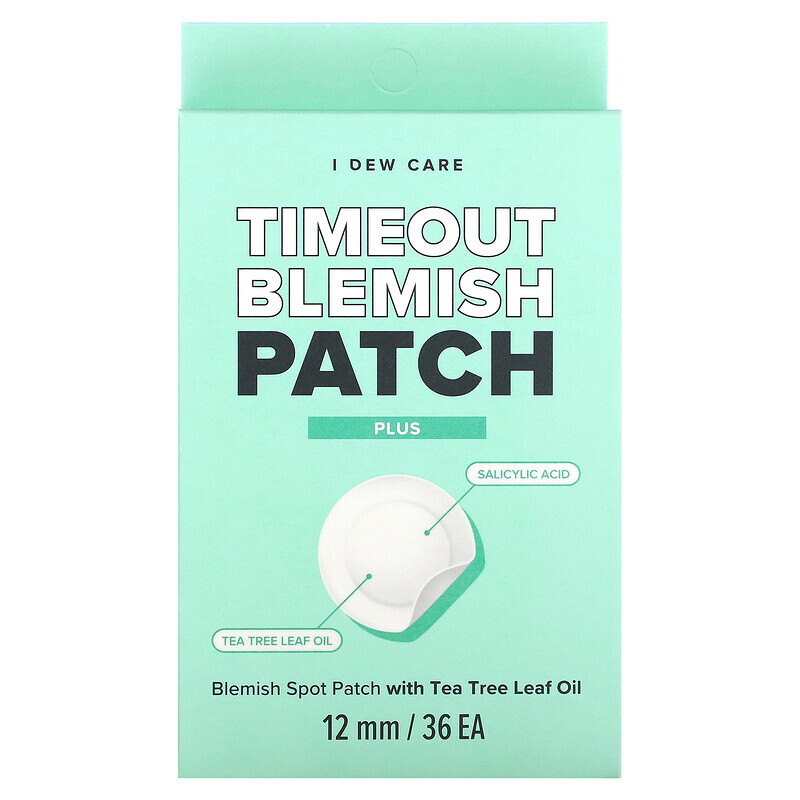 

I Dew Care, Blemish Patch Plus, Timeout, 12 мм, 36 шт.