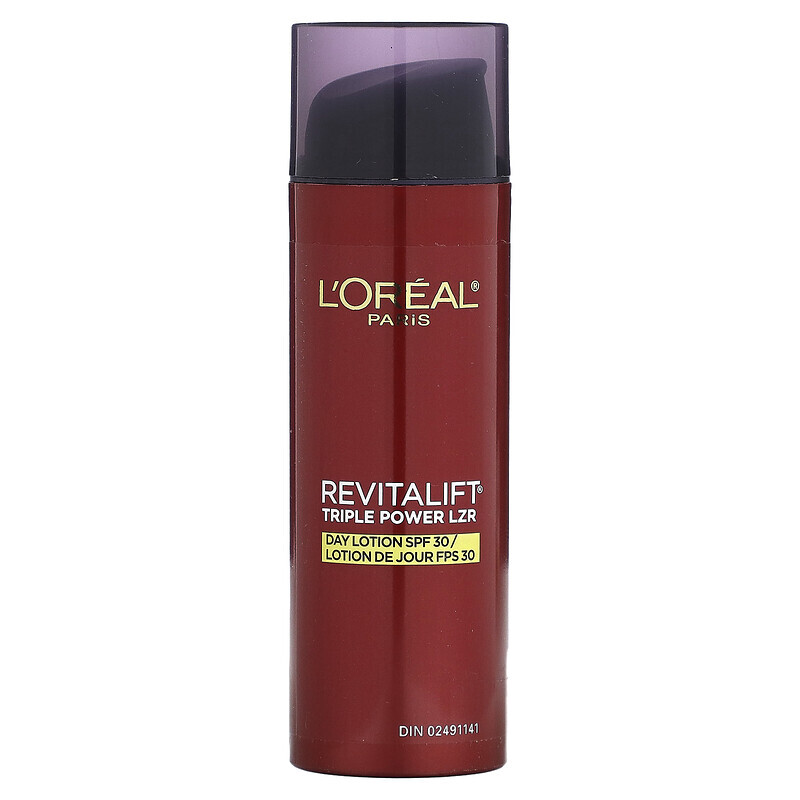 

L'Oréal, Revitalift Triple Power LZR, дневной лосьон, SPF 30, 50 мл