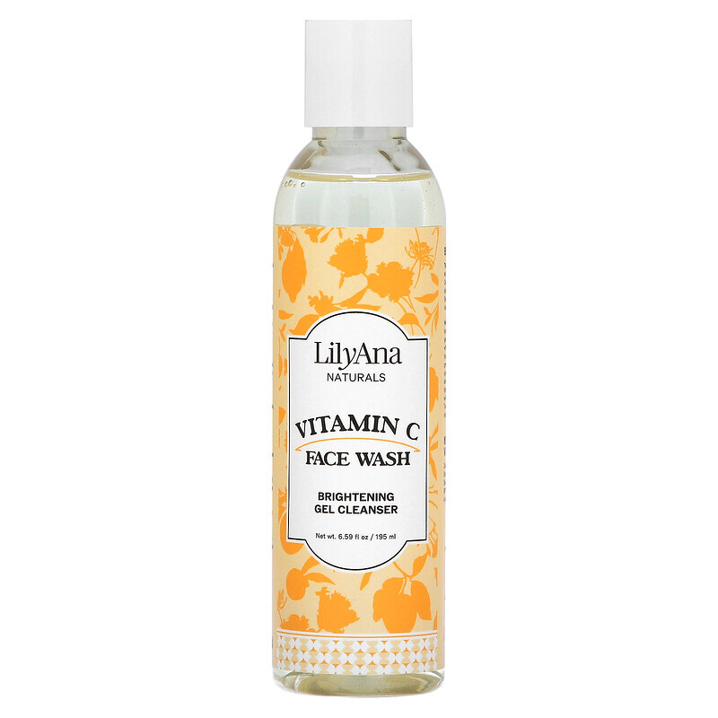 

Lilyana Naturals, Средство для умывания с витамином C, 188 мл (6,35 жидких унций)