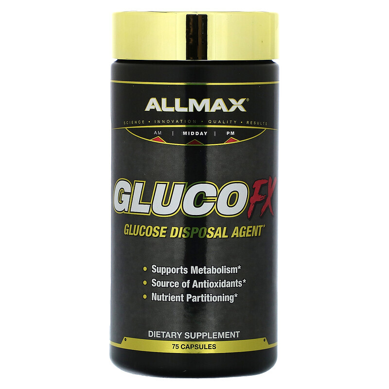 

ALLMAX, Gluco FX`` 75 капсул