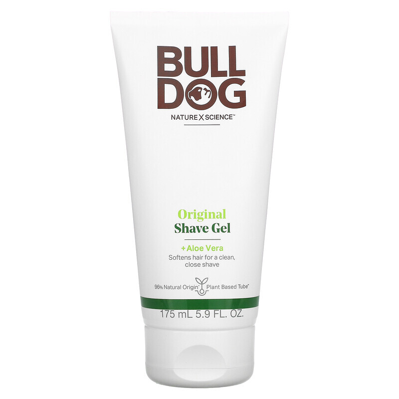 

Bulldog Skincare For Men, Original Shave Gel, 5.9 fl oz (175 ml)