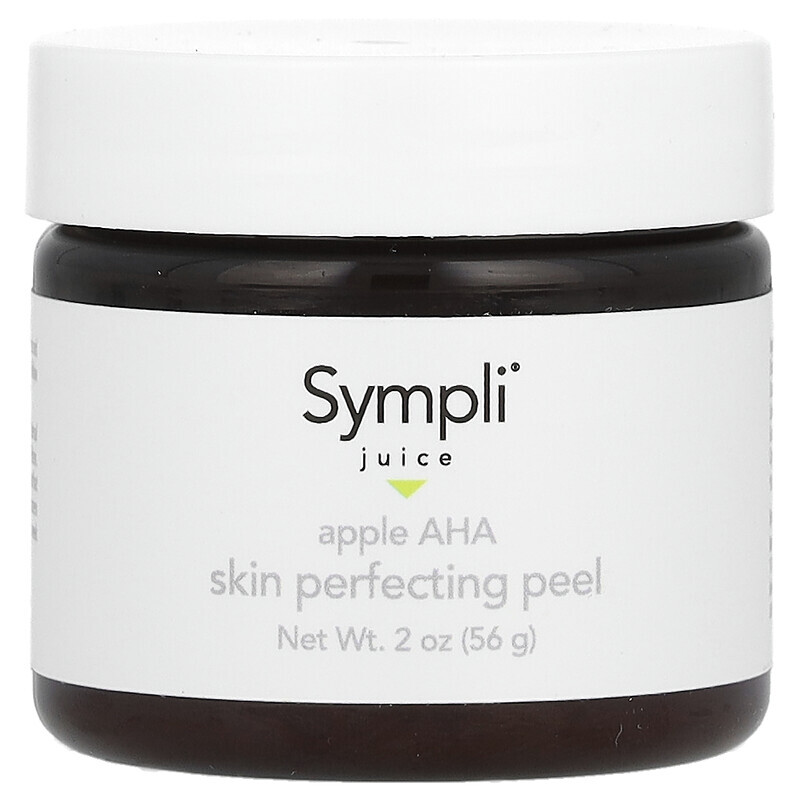 

Sympli Beautiful, Juice, пилинг для улучшения состояния кожи с яблочным соком и АГК, 56 г (2 унции)