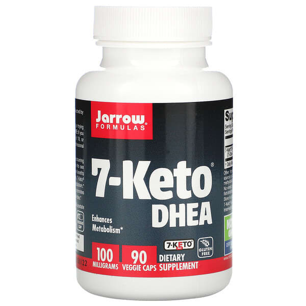 

Jarrow Formulas, 7-Keto DHEA, 100 mg, 90 Veggie Caps