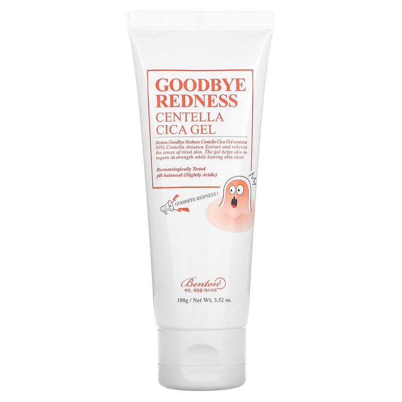 

Benton, Goodbye Redness Centella Cica, гель, 100 г (3,52 унции)