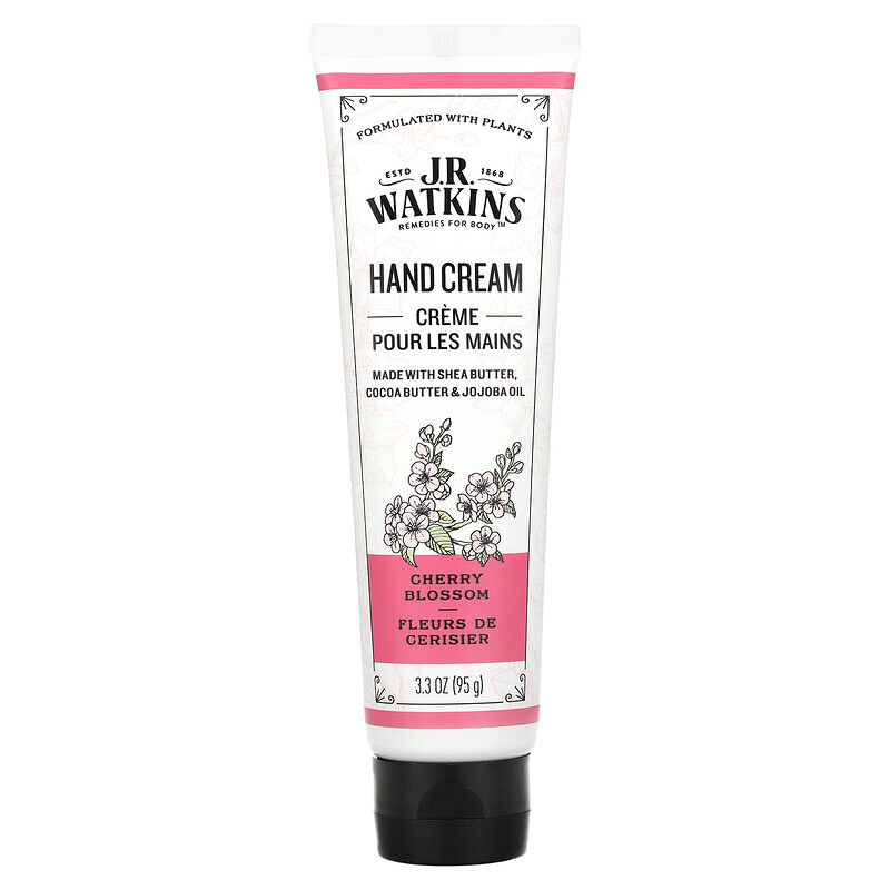 

J R Watkins, Hand Cream, Cherry Blossom, 3.3 oz (95 g)