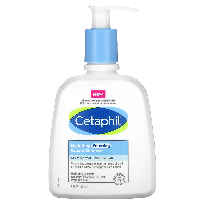 

Cetaphil, Hydrating Foaming Creamer Cleanser, feuchtigkeitsspendend, 237 ml (8 fl. oz.)