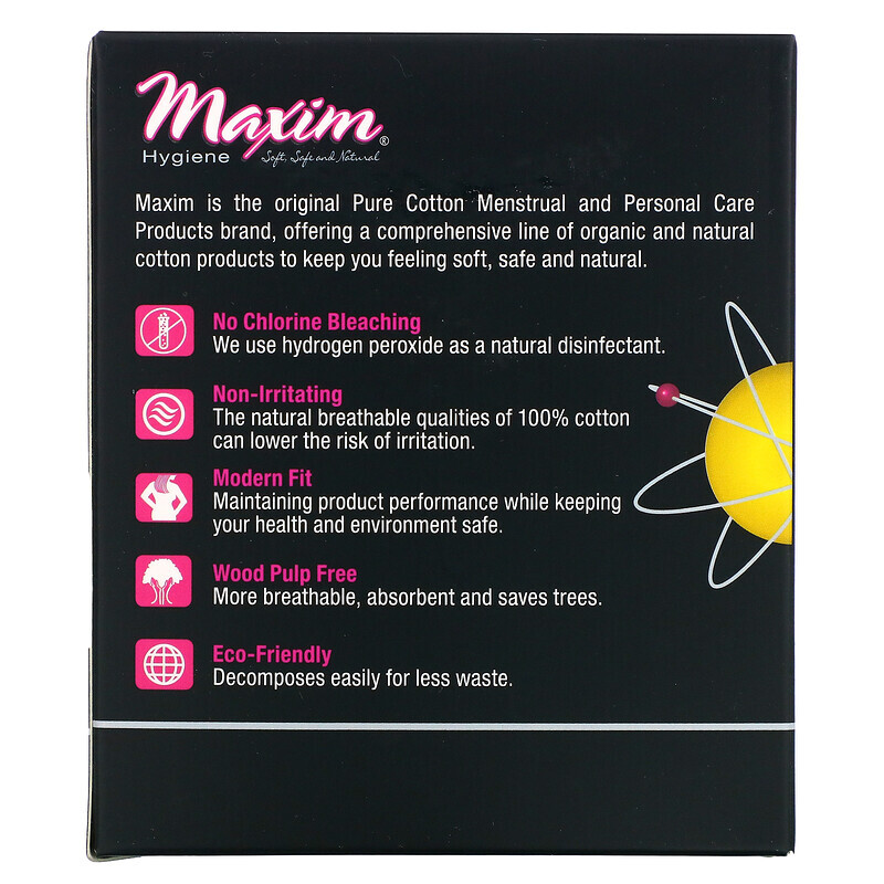Maxim Hygiene Products, ультратонкие прокладки с крылышками, с технологией Natural Silver ION, обычные, 10 шт.