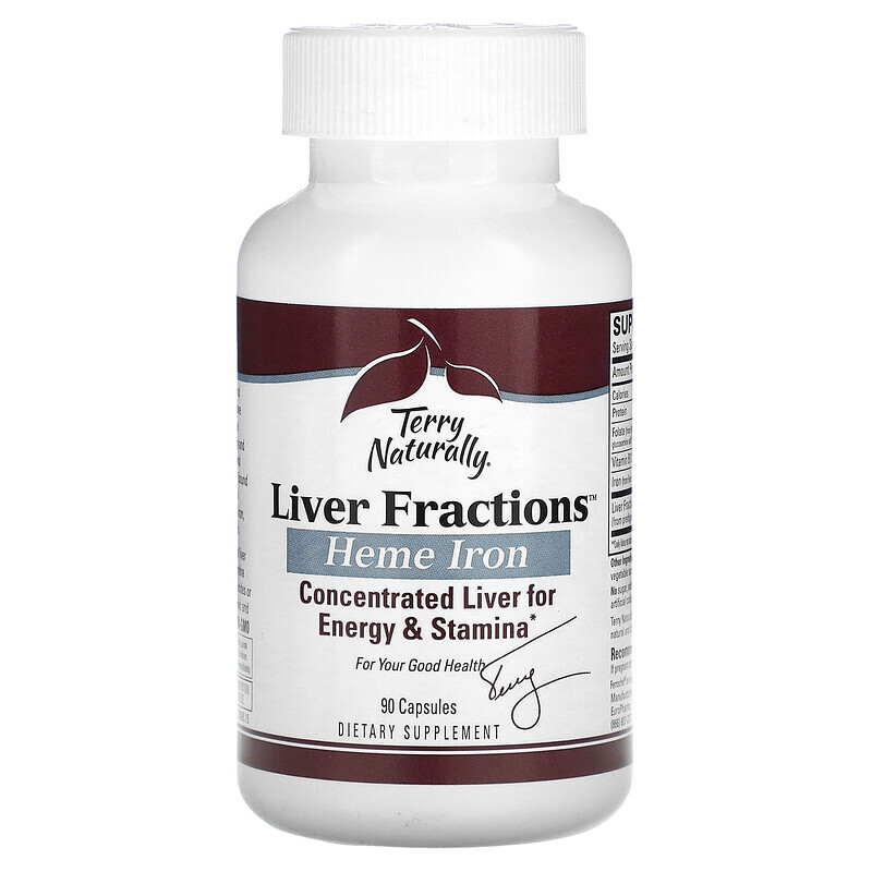 

Terry Naturally, Liver Fractions, 90 капсул