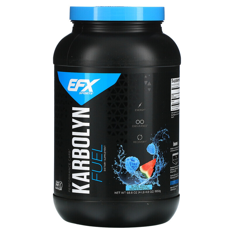 

EFX Sports, Karbolyn Fuel, голубая вспышка и арбуз, 1950 г (4,3 фунта)