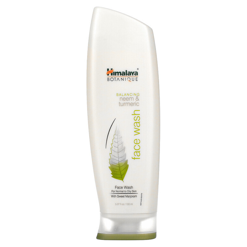 

Himalaya, Botanique, Neem & Turmeric Face Wash, 5.07 fl oz (150 ml)