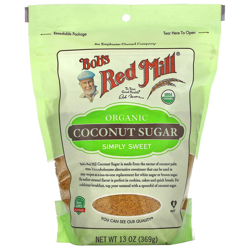 

Bob's Red Mill, Organic, Coconut Sugar, 13 oz (369 g)