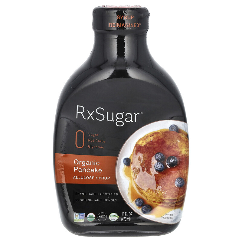 

RxSugar, Organic Maple Flavored Syrup, 16 fl oz (473 ml)