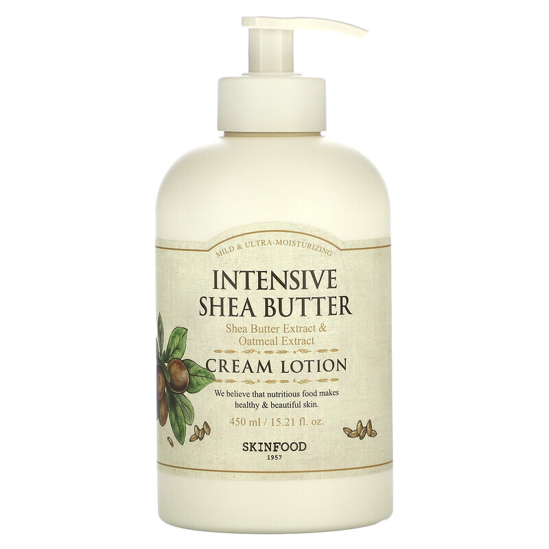 

Skinfood, Cream Lotion, Intensive Sheabutter, 450 ml (15,21 fl. oz.)