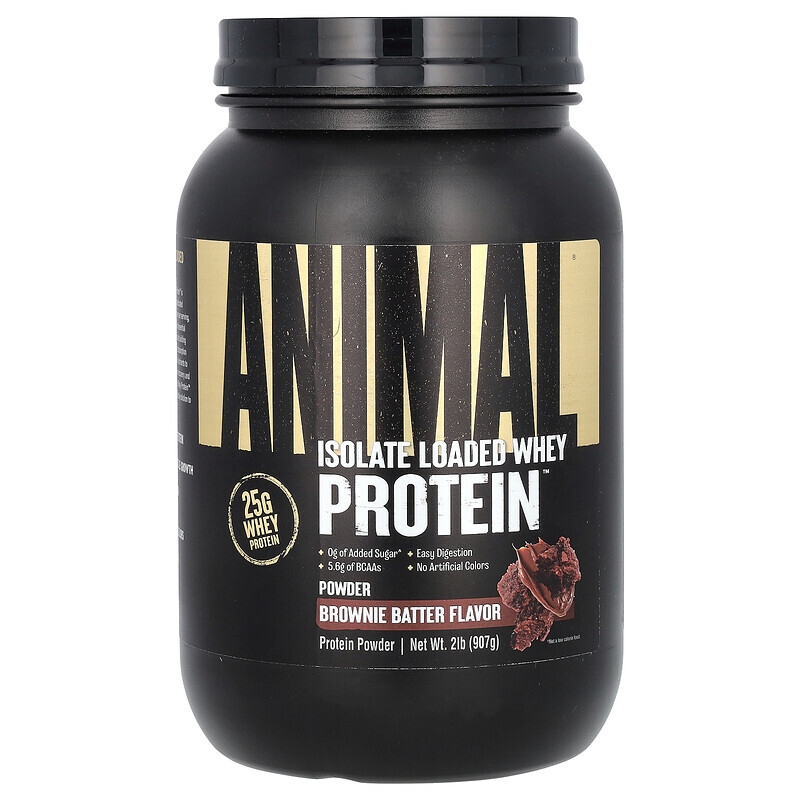 

Universal Nutrition, Animal Whey, тесто для брауни, 907 г (2 фунта)