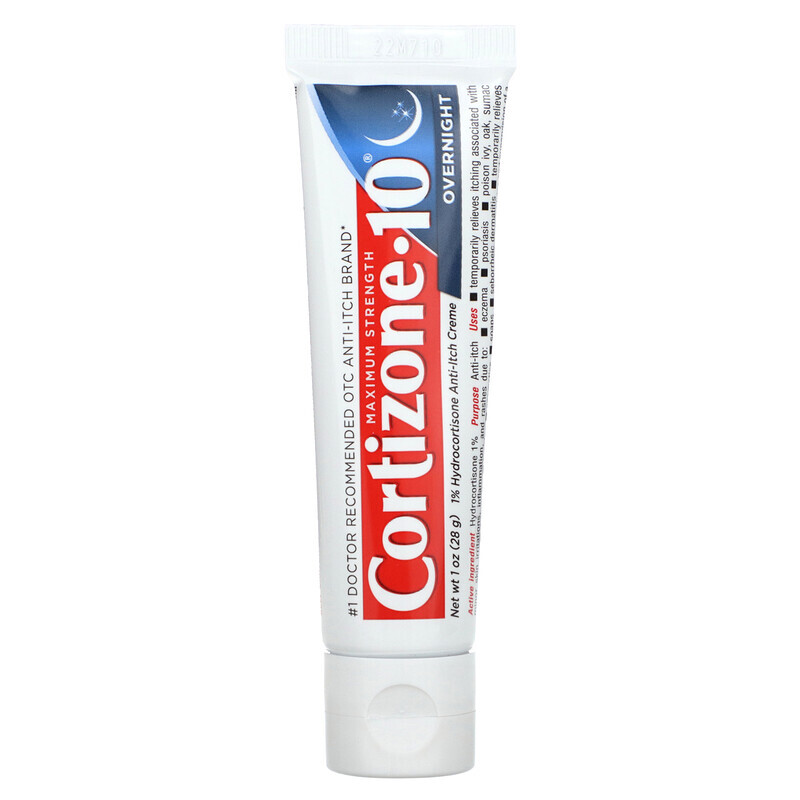 

Cortizone 10, Maximum Strength, ночной крем, 28 г (1 унция)