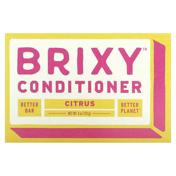 

Brixy, Батончик-кондиционер, цитрус, 1 батончик, 113 г (4 унции)