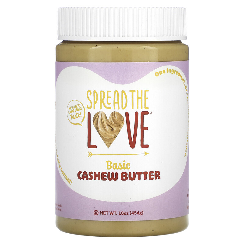 

Spread The Love, Cashew Butter, Basic , 16 oz (454 g)