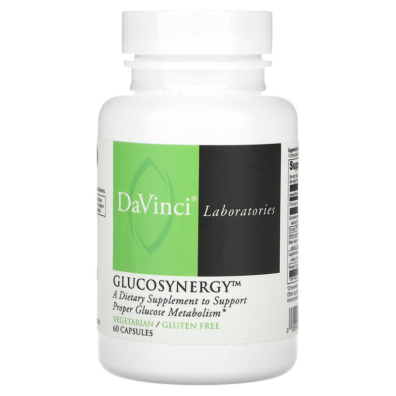 

DaVinci Laboratories of Vermont, Glucosynergy`` 60 капсул