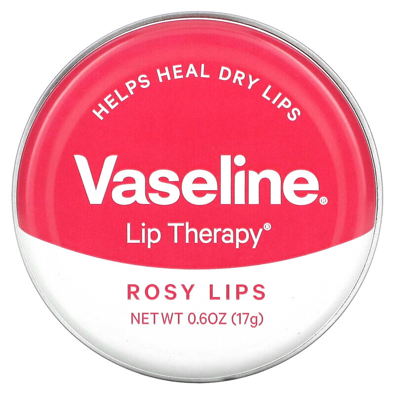 

Vaseline, Lip Therapy, розовые губы, 17 г (0,6 унции)