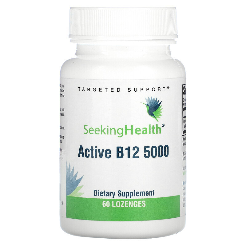 

Seeking Health, Acitve B12 5000`` 60 пастилок