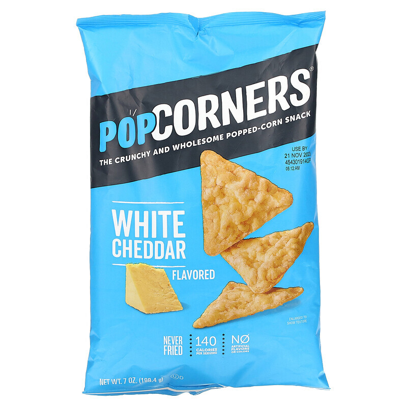 

PopCorners, Chips, weißer Cheddar, 198,4 g (7 oz.)