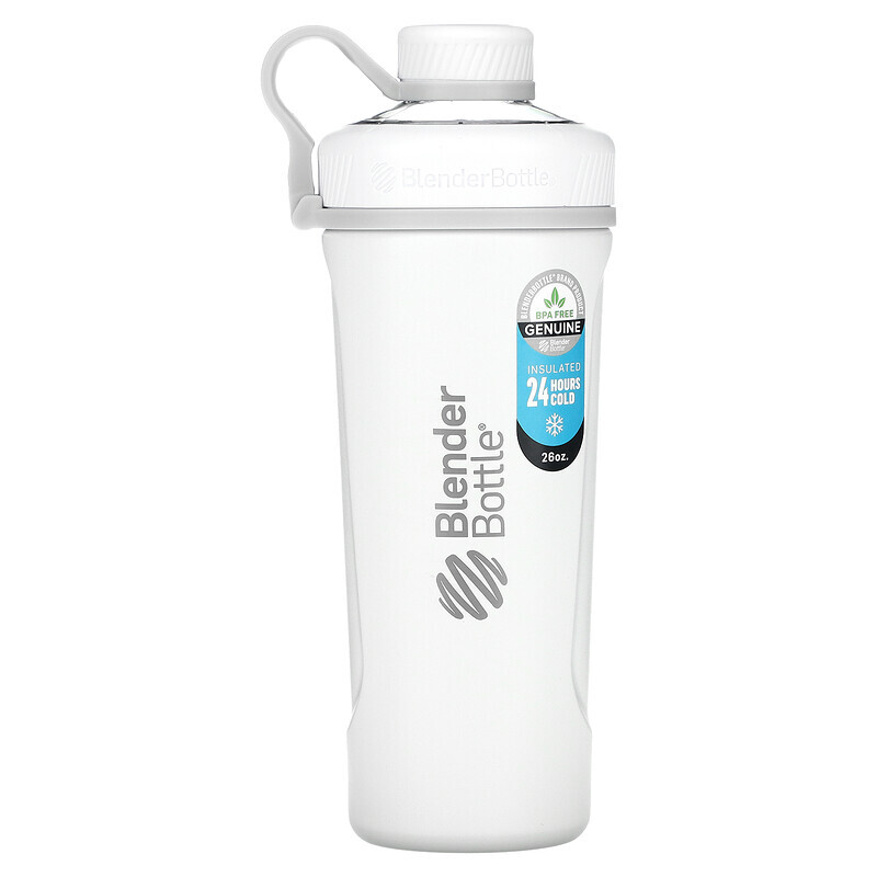 

Blender Bottle, Radian, шейкер, матовый белый, 770 мл (26 унций)