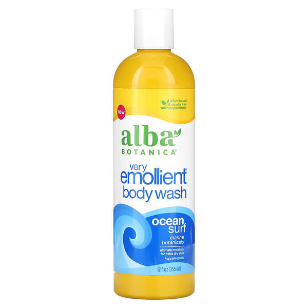 

Alba Botanica, Очень смягчающее гель для душа, Ocean Surf, 355 мл (12 жидк. Унций)