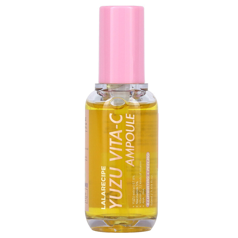 

Lalarecipe, Yuzu Vita-C Ampoule, 1.69 fl oz (50 ml)