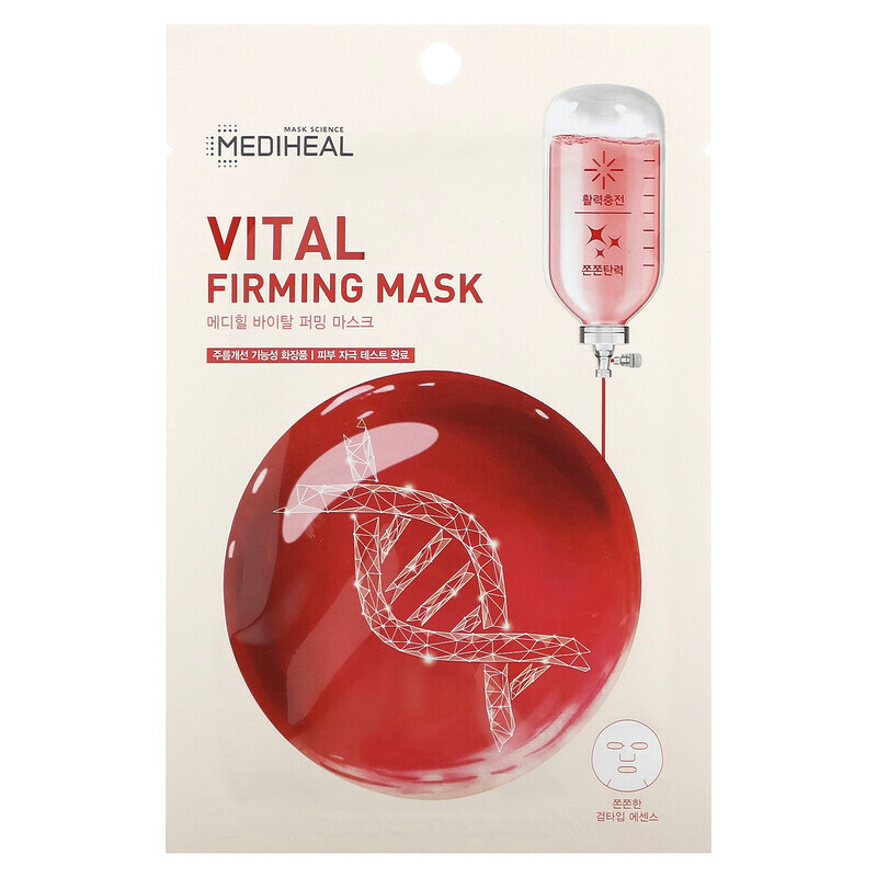 

Mediheal, Vital Firming Beauty Mask, 1 шт., 20 мл (0,68 жидк. Унции)