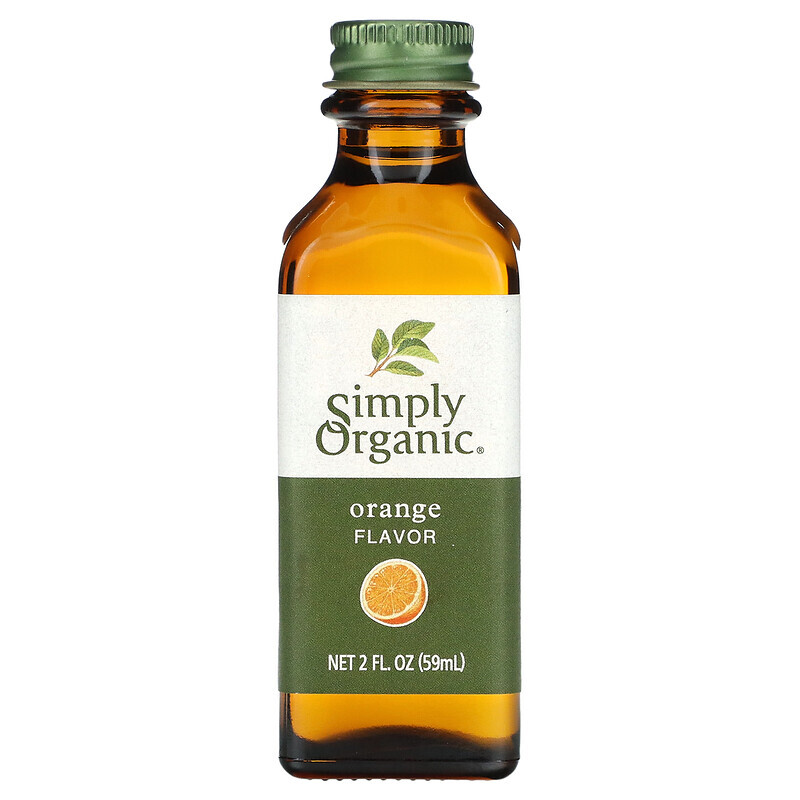 

Simply Organic, Апельсиновый ароматизатор, 2 жидк. унц. (59 мл)