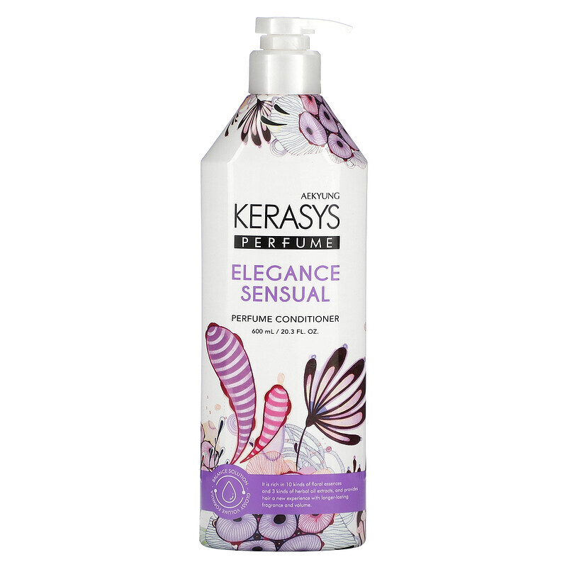 

Kerasys, Elegance Sensual Perfume Conditioner, 20.3 fl oz (600 ml)