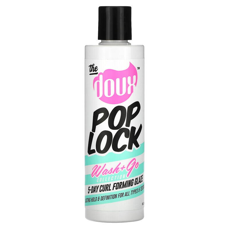 

The Doux, Pop Lock, Wash & Go, 5-дневная глазурь для формирования локонов, 236 мл (8 жидк. Унций)