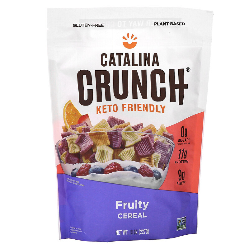 Catalina Crunch, Keto Friendly, фруктовые хлопья, 227 г (8 унций)