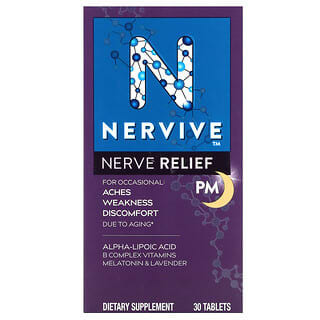 

Nervive, Nerve Relief, PM, 30 таблеток