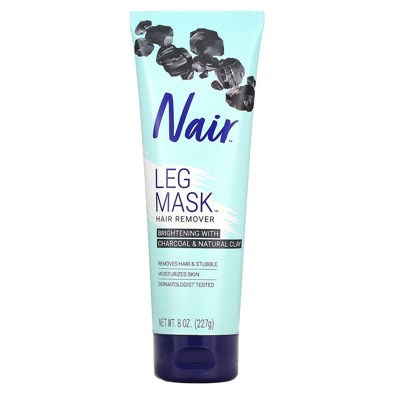 

Nair, Hair Remover, Beinmaske, Aktivkohle und natürlicher Ton, 227 g (8 oz.)