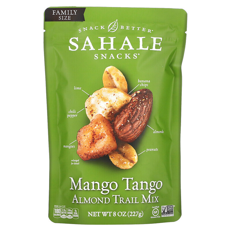 Sahale Snacks, смесь миндаля, орехов и сухофруктов, манго, 227 г (8 унций)