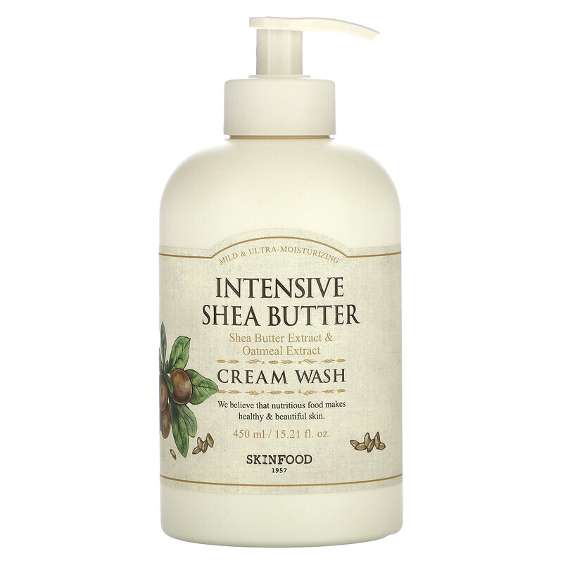 

Skinfood, Intensive Sheabutter, Cream Wash, 450 ml (15,21 fl. oz.)