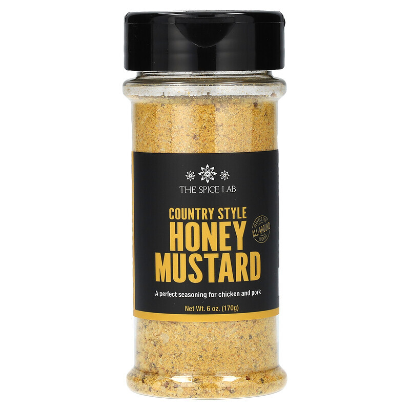 

The Spice Lab, Country Style Honey Mustard, 6 oz (170 g)