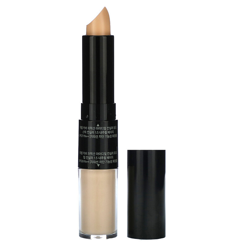 

The Saem, Cover Perfection, Ideal Concealer Duo, 1,5 натуральный бежевый, 1 шт.