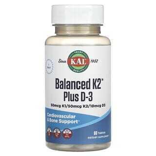 KAL Balanced K2 Plus D3 60 Tablets 2088₽