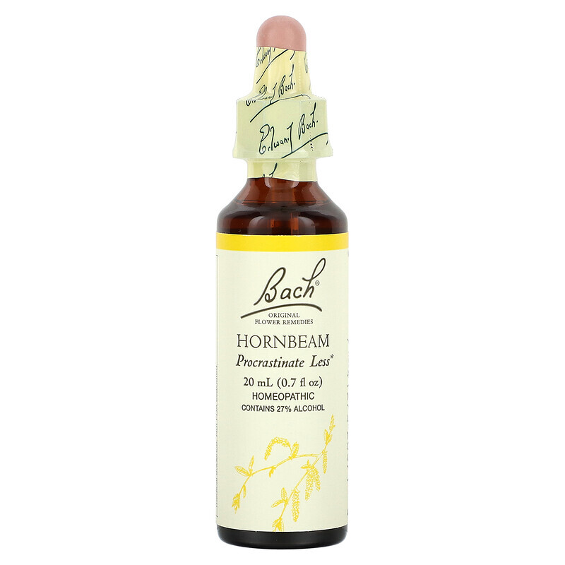 

Bach, Original Flower Remedies, граб, 20 мл (0,7 жидк. Унции)