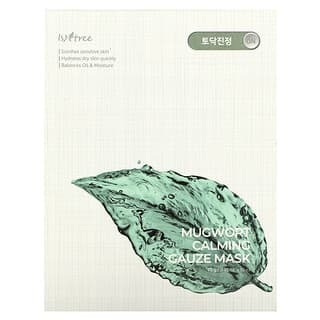 

Isntree, Beifuß Calming Gaze Beauty Mask, beruhigende Gaze-Beauty-Maske, 10 Masken, je 23 g (0,81 oz.)